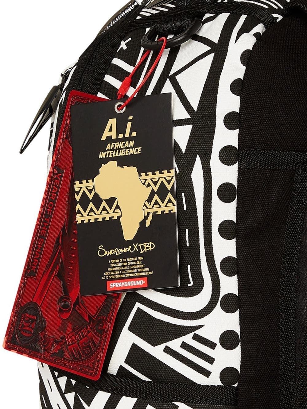 Mochila Sprayground Ai Journey To the Mind DLXV 910B2264NSZ - Imagen 7