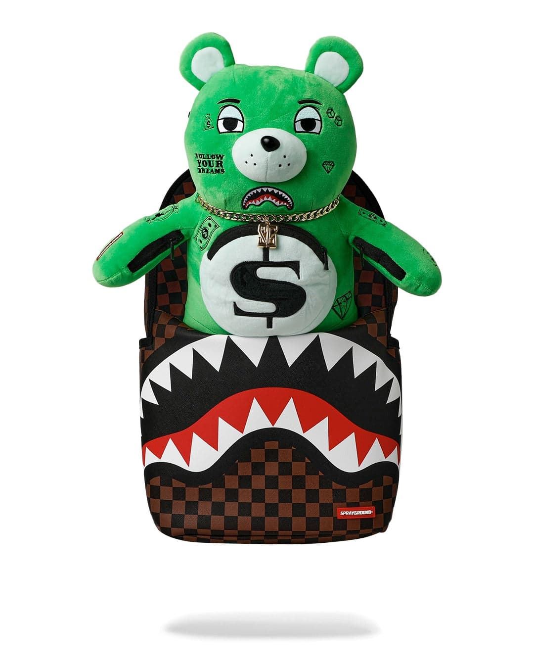 Mochila Sprayground Bear Pouch 2N1 910B8856NSZ - Imagen 2