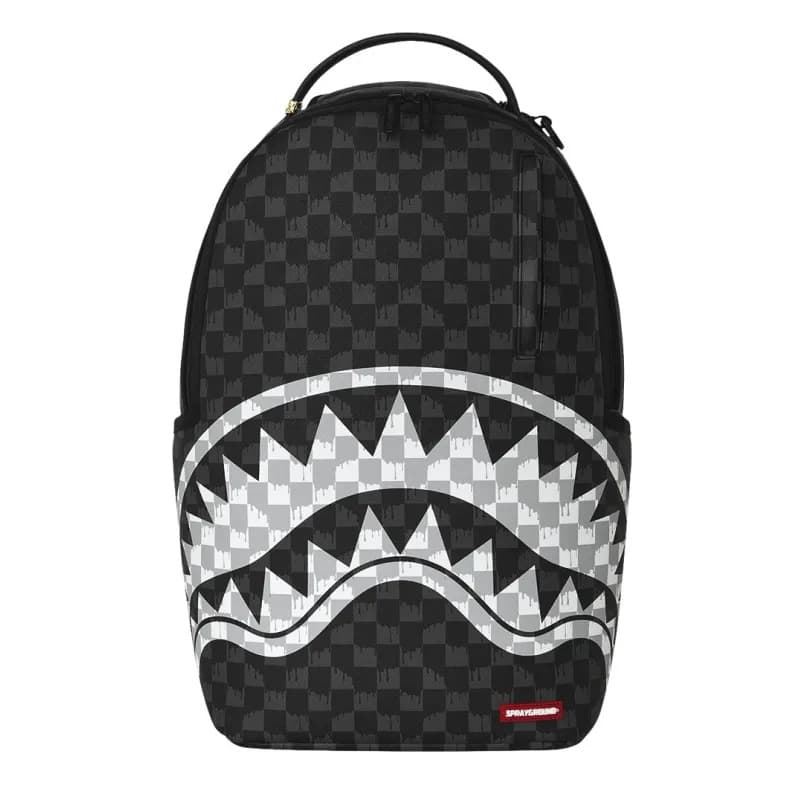 Mochila Sprayground Black & White Drip Check 910B8553NSZ - Imagen 1