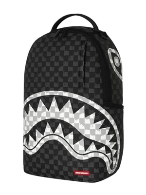 Mochila Sprayground Black & White Drip Check 910B8553NSZ - Imagen 2