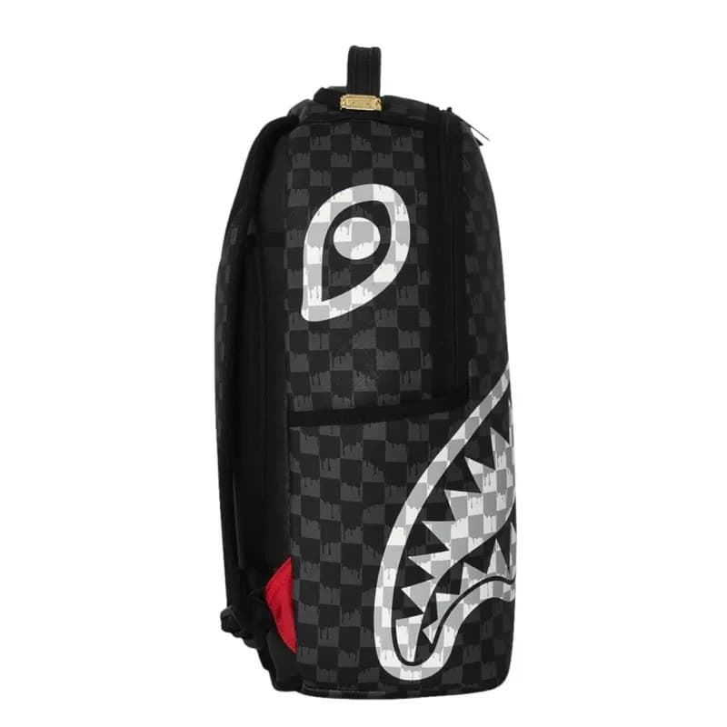 Mochila Sprayground Black & White Drip Check 910B8553NSZ - Imagen 3