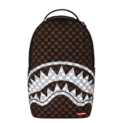 Mochila Sprayground Brown and Cream Drip Shark 910B8552NSZ - Imagen 1