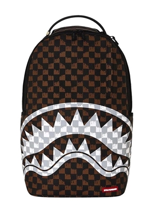 Mochila Sprayground Brown and Cream Drip Shark 910B8552NSZ - Imagen 1