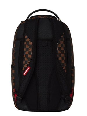 Mochila Sprayground Brown and Cream Drip Shark 910B8552NSZ - Imagen 2