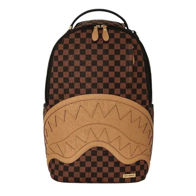 Mochila Sprayground Check Brown 910B8592NSZ - Imagen 1