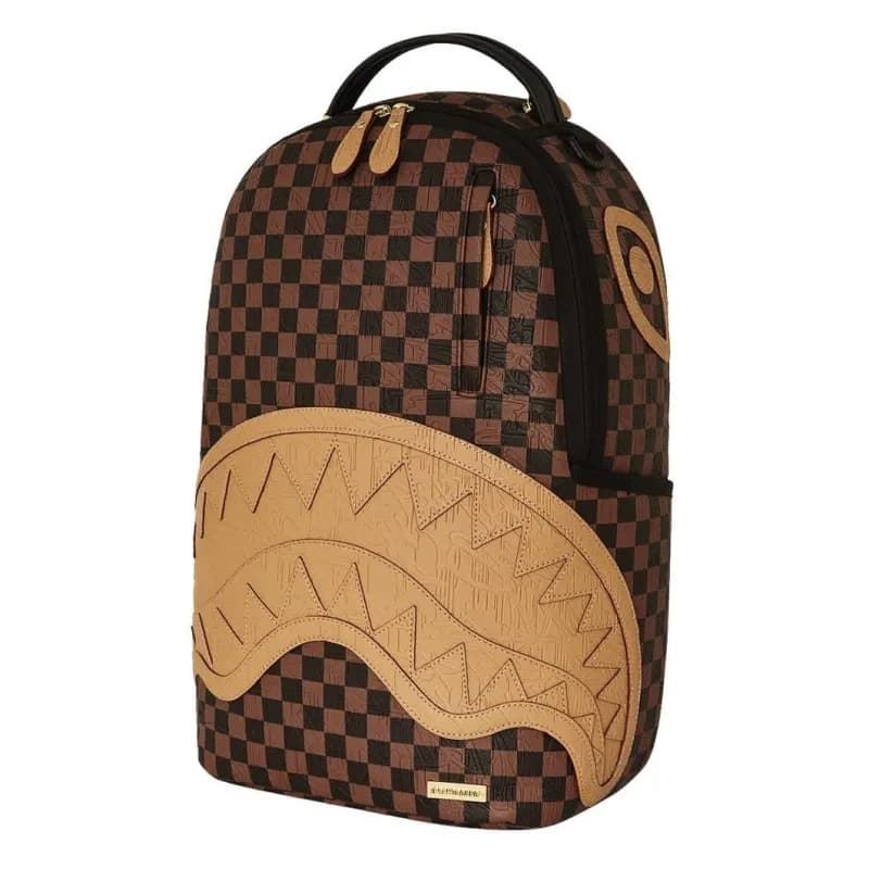 Mochila Sprayground Check Brown 910B8592NSZ - Imagen 2