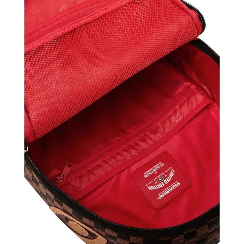Mochila Sprayground Check Brown 910B8592NSZ - Imagen 3
