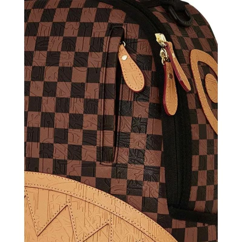 Mochila Sprayground Check Brown 910B8592NSZ - Imagen 5