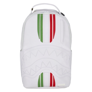 Mochila Sprayground Italy Racing Stripes Backpack White 910B6806NSZ - Imagen 1