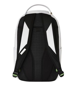 Mochila Sprayground Italy Racing Stripes Backpack White 910B6806NSZ - Imagen 2
