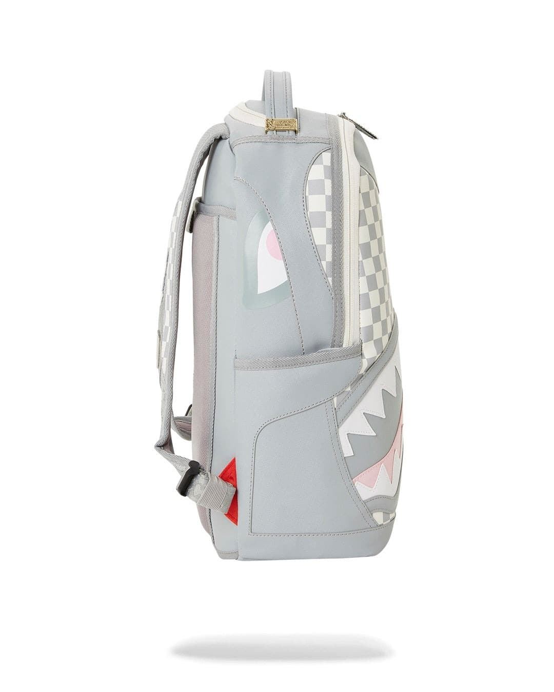 Mochila Sprayground Knit Sharks in Paris in Crea 910B7662NSZ - Imagen 2
