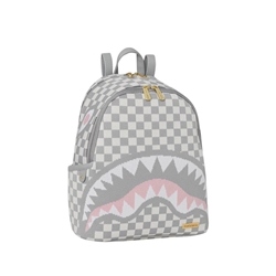 Mochila Sprayground Knit Sharks in Paris in Cream Savage 910B7849NSZ - Imagen 2