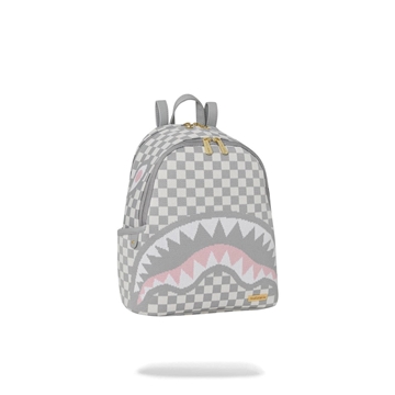 Mochila Sprayground Knit Sharks in Paris in Cream Savage 910B7849NSZ - Imagen 2