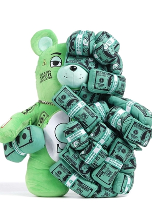 Mochila Sprayground Money On Money Bear 910B5046NSZ green - Imagen 1