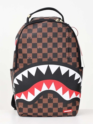 Mochila Sprayground Peeking Character Check Backpack 910B7331NSZ - Imagen 1