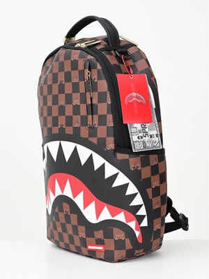 Mochila Sprayground Peeking Character Check Backpack 910B7331NSZ - Imagen 2