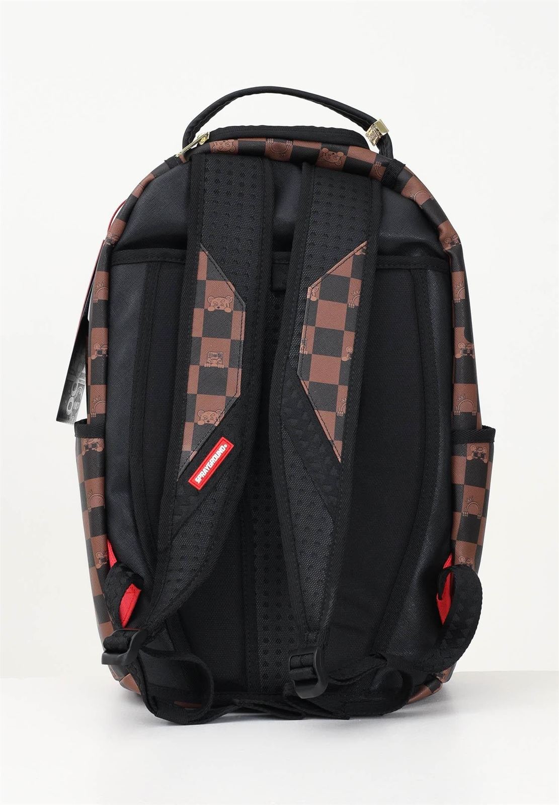 Mochila Sprayground Peeking Character Check Backpack 910B7331NSZ - Imagen 3