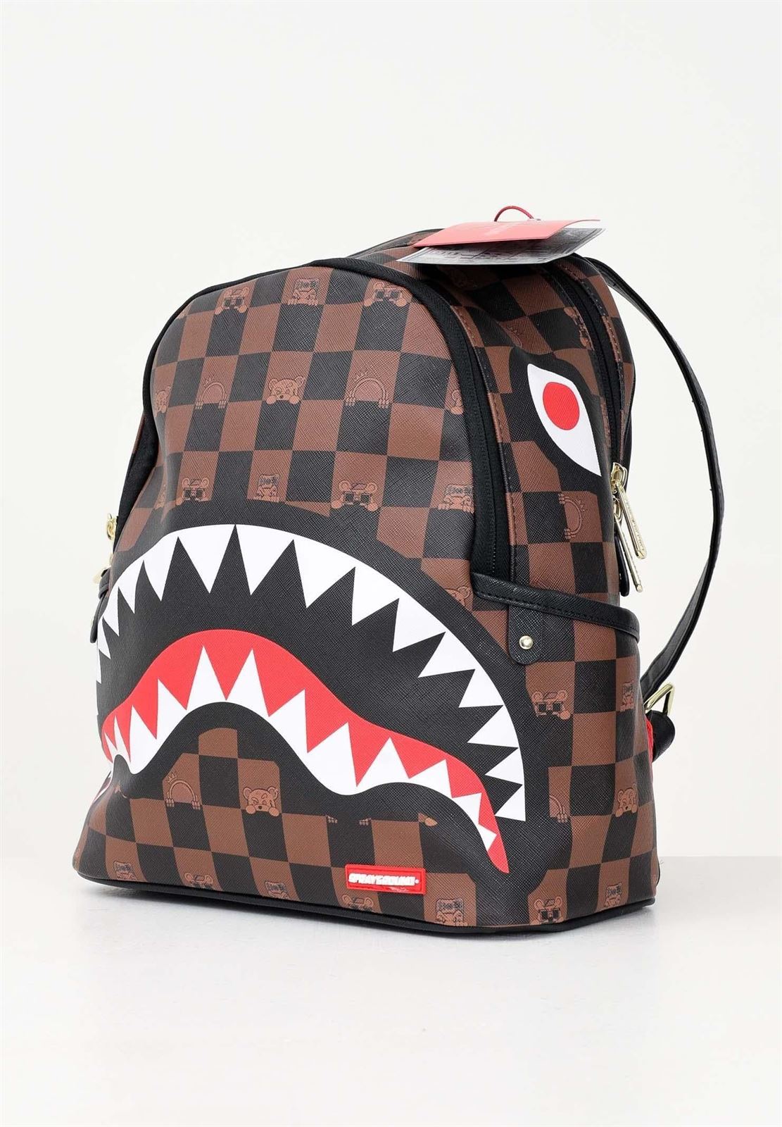 Mochila Sprayground Peeking Character Check Savage 910B7511NSZ - Imagen 2