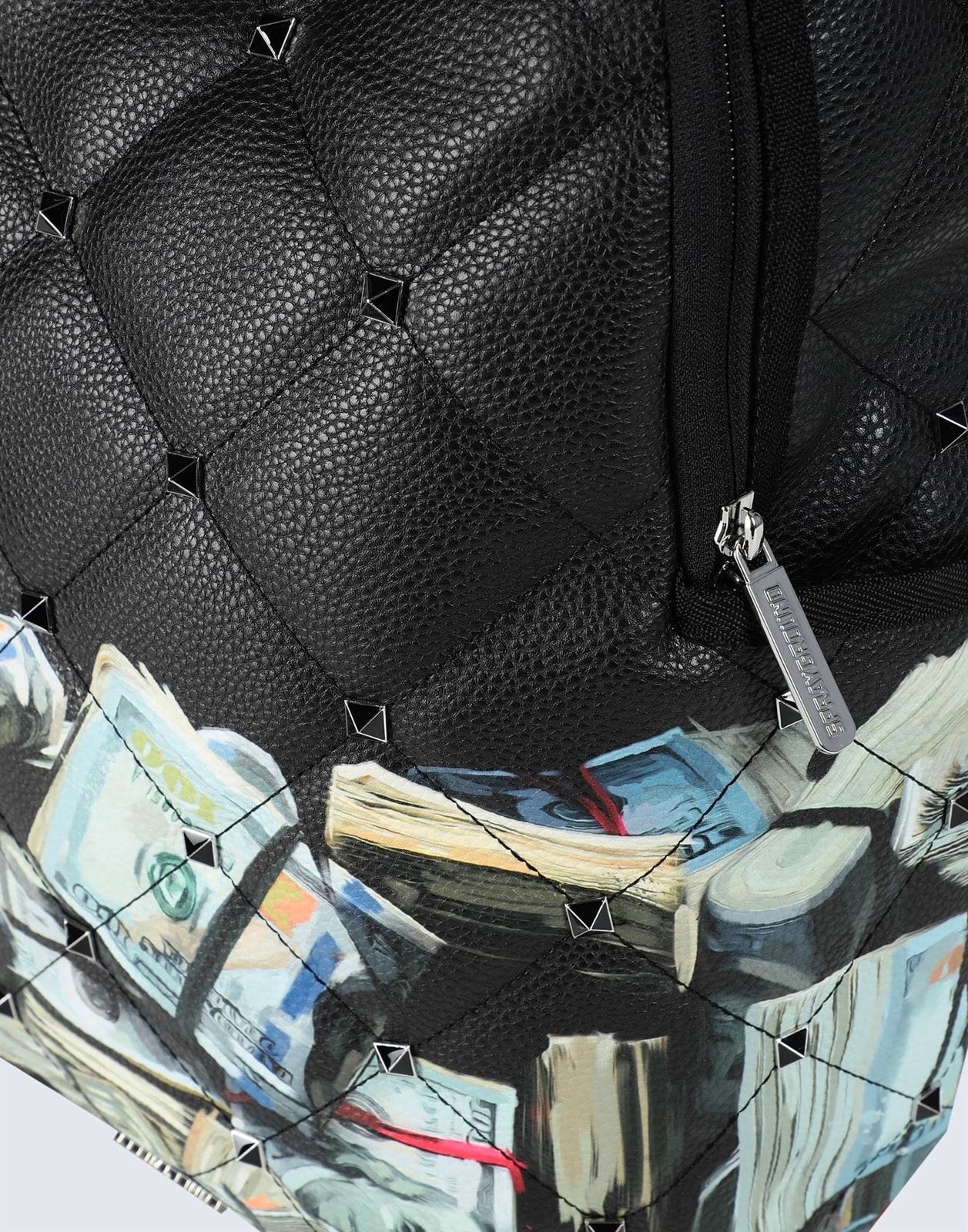 Mochila Sprayground Qulted Money Stash Studded Back pack - Imagen 3