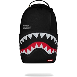 Mochila Sprayground Shark Central Black Embroidered 910B9629NSZ - Imagen 1