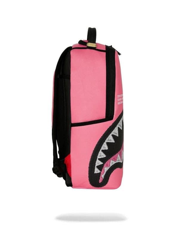 Mochila Sprayground Shark Central Pink Embroidered 910B9630NSZ - Imagen 3