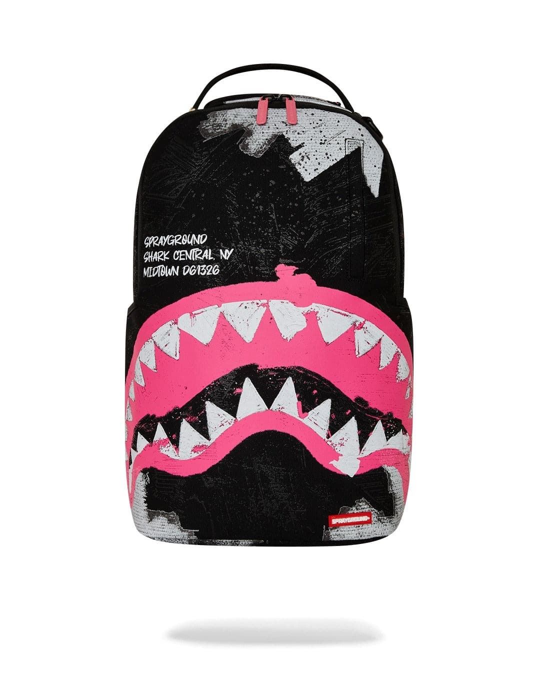 Mochila Sprayground Shark Central Sorbet Hand Painted DLX-Cotton 910B7631NSZ - Imagen 1