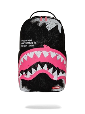 Mochila Sprayground Shark Central Sorbet Hand Painted DLX-Cotton 910B7631NSZ - Imagen 1
