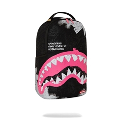 Mochila Sprayground Shark Central Sorbet Hand Painted DLX-Cotton 910B7631NSZ - Imagen 2