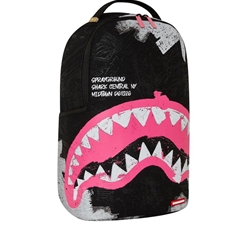 Mochila Sprayground Shark Central Sorbet Hand Painted DLX-Cotton 910B7631NSZ - Imagen 2