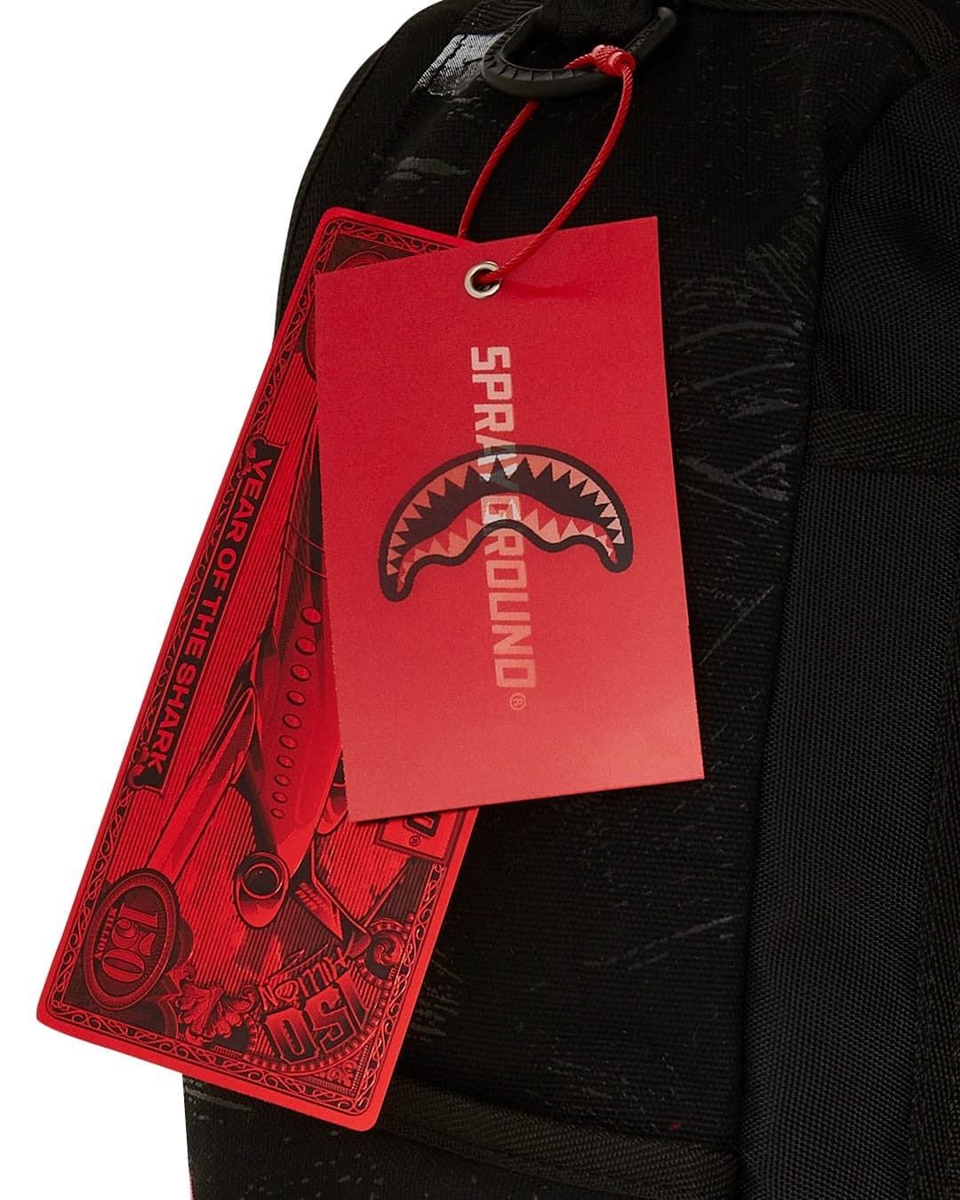 Mochila Sprayground Shark Central Sorbet Hand Painted DLX-Cotton 910B7631NSZ - Imagen 8
