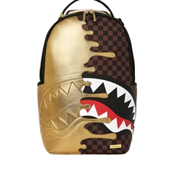 Mochila Sprayground Sharks in Paris Gold 910B9250NSZ - Imagen 1