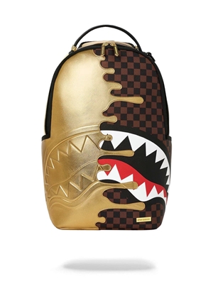 Mochila Sprayground Sharks in Paris Gold 910B9250NSZ - Imagen 1