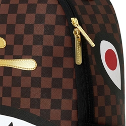 Mochila Sprayground Sharks in Paris Gold 910B9250NSZ - Imagen 2