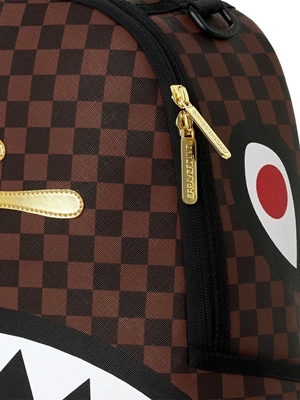 Mochila Sprayground Sharks in Paris Gold 910B9250NSZ - Imagen 2