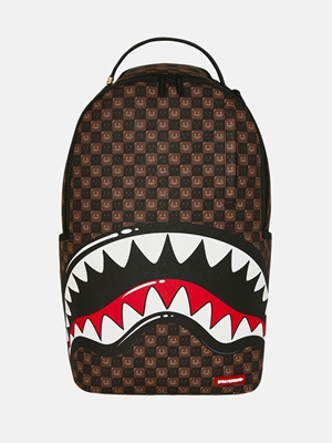 Mochila Sprayground Sharksi In Paris Brown 910B8634NSZ - Imagen 1