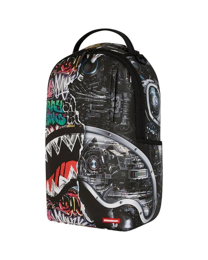 Mochila Sprayground Split Cybershark 910B7126NSZ - Imagen 4