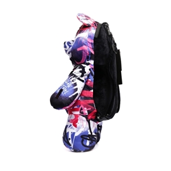 Mochila Sprayground Vandal couture Teddybear 910B5715NSZ blanco - Imagen 2