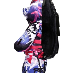Mochila Sprayground Vandal couture Teddybear 910B5715NSZ blanco - Imagen 2