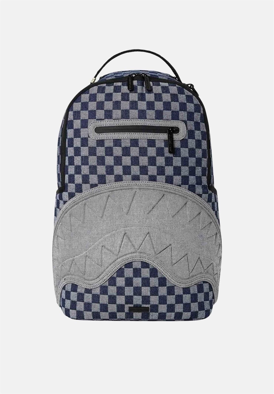 Mochila Sprayground Warp & Weft in Paris Grey 910B8486NSZ - Imagen 1