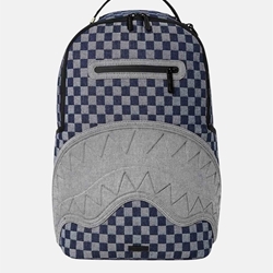 Mochila Sprayground Warp & Weft in Paris Grey 910B8486NSZ - Imagen 1