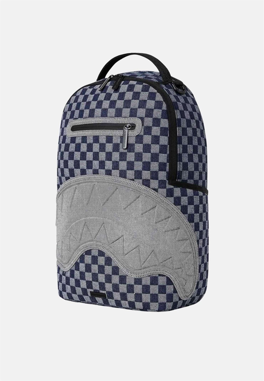Mochila Sprayground Warp & Weft in Paris Grey 910B8486NSZ - Imagen 2