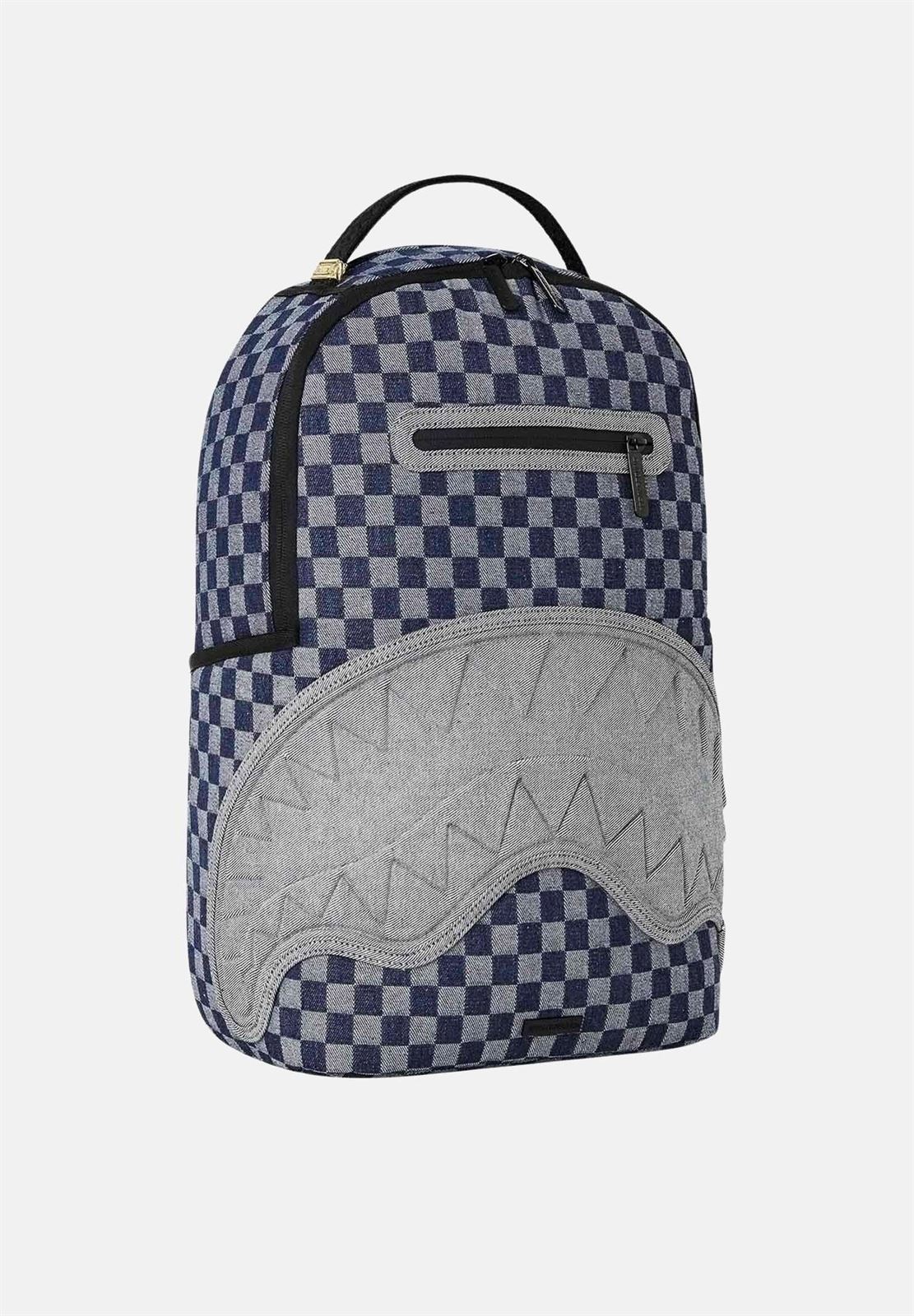 Mochila Sprayground Warp & Weft in Paris Grey 910B8486NSZ - Imagen 3