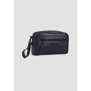 Neceser Antony Morato Black in Similpelle MMAB00506 FA210074 9000 - Imagen 2
