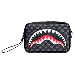 Neceser Sprayground 910B6570NSZ Drip Check Shark Toiletry Brick - Imagen 1