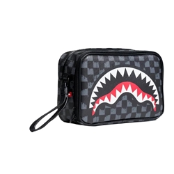 Neceser Sprayground 910B6570NSZ Drip Check Shark Toiletry Brick - Imagen 2
