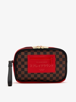 Neceser SPRAYGROUND 910B8899NSZ Red Redemtion Toiletry Brick - Imagen 1