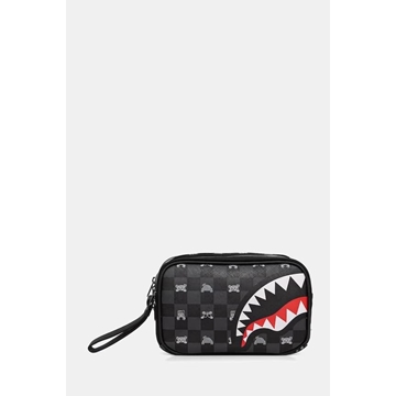 Neceser SPRAYGROUND 910B8914NSZ Gray Peeking Character Check Toiletry Brick - Imagen 1