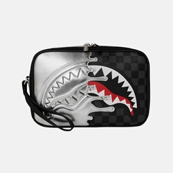Neceser SPRAYGROUND 910B8928NSZ Silver Side Drip Toiletry Brick - Imagen 1