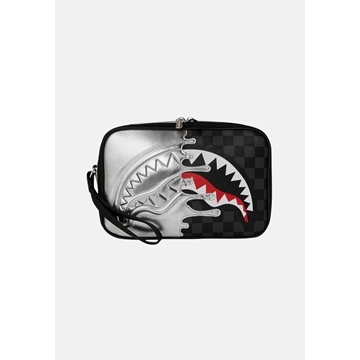 Neceser SPRAYGROUND 910B8928NSZ Silver Side Drip Toiletry Brick - Imagen 1