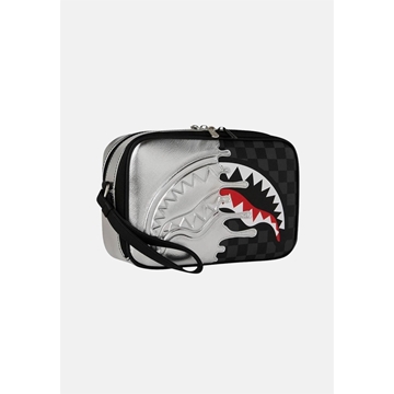 Neceser SPRAYGROUND 910B8928NSZ Silver Side Drip Toiletry Brick - Imagen 2